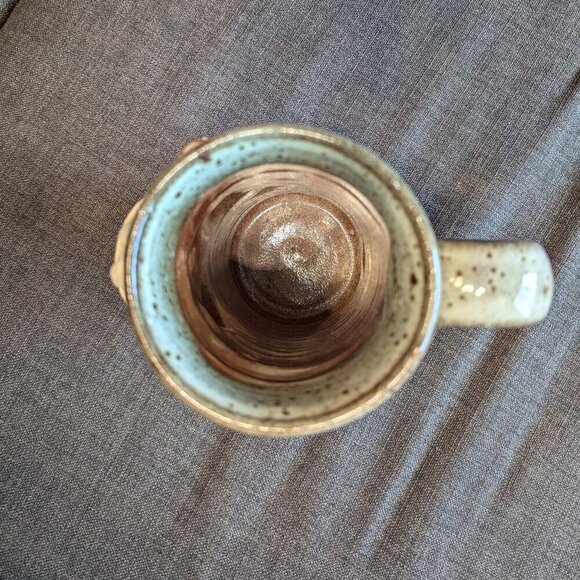 Robert Eakin Studio Pottery Face Stein | Construction Worker | Handcrafted - Picture 7 of 10